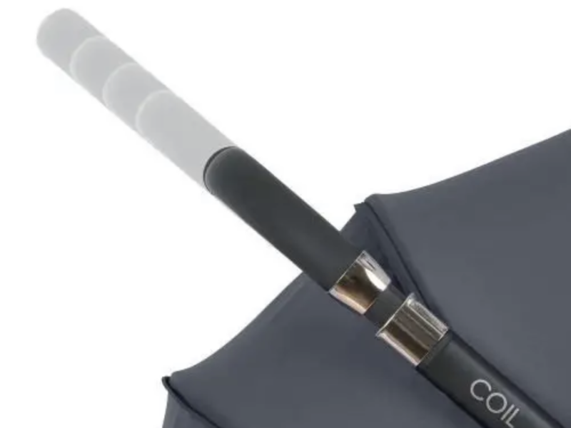 Коляска універсальна для дитини 2в1 El Camino COIL сіра Asphalt Gray