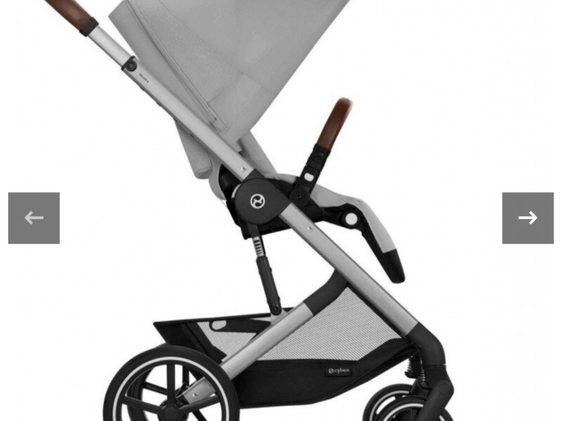 Коляска 2 в 1 Cybex Balios S Lux SLV Stone Grey