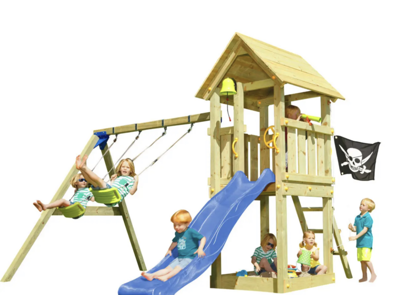 Дитячий майданчик Blue Rabbit KIOSK + SWING Код: KIOSK + SWING