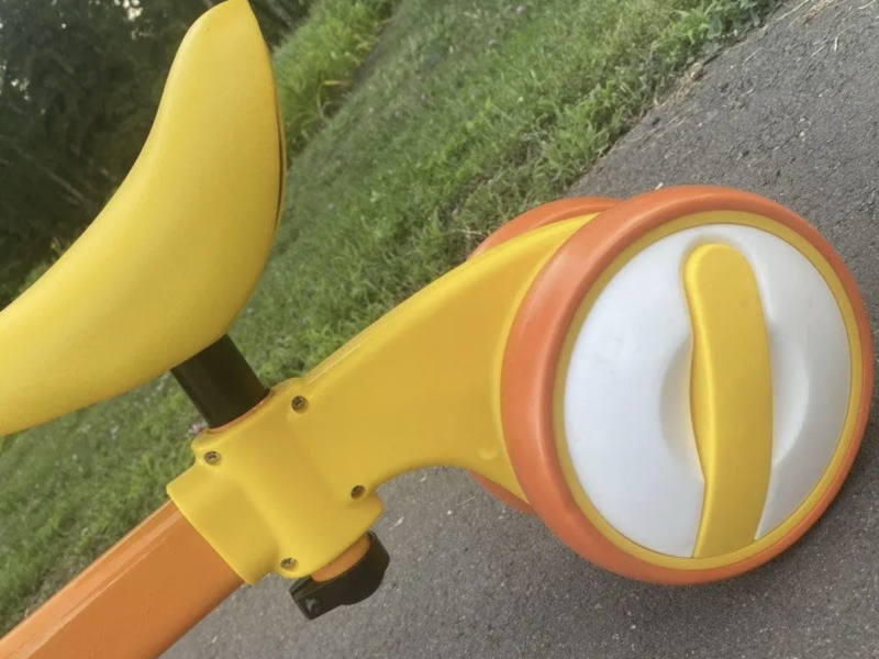 Велобіг каталка дитячий чотириколісний Little Yellow Duck. Велобіг для малечі. Біговіл для найменших.