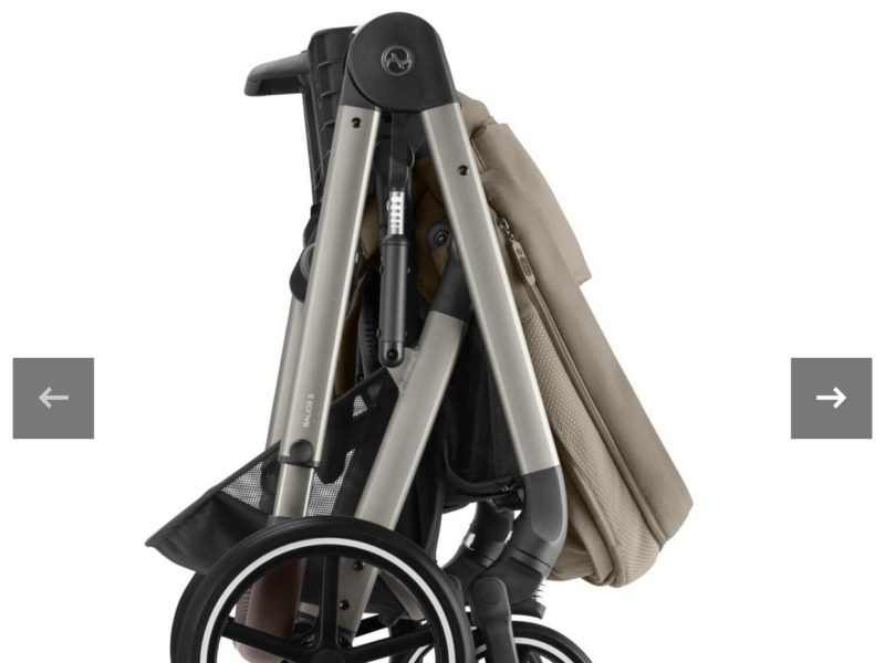 Коляска Cybex Balios S Lux Taupe 2 в 1 Almond Beige