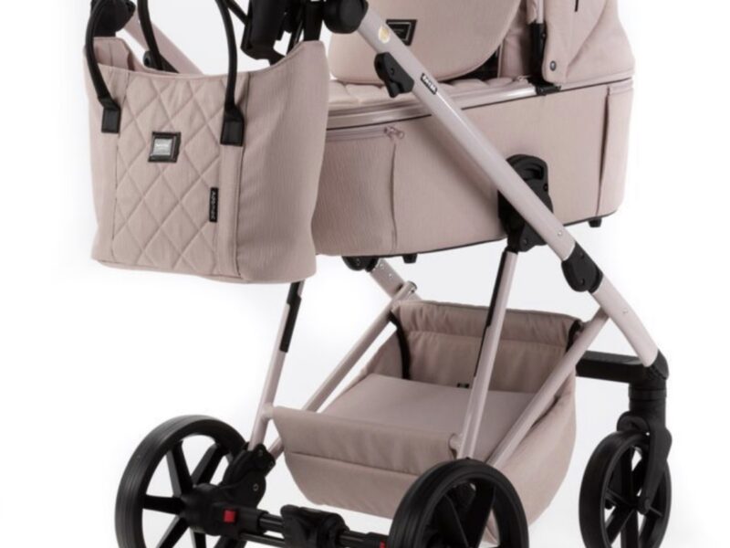 Коляска 2 в 1 Adamex Delta DN-2 rose