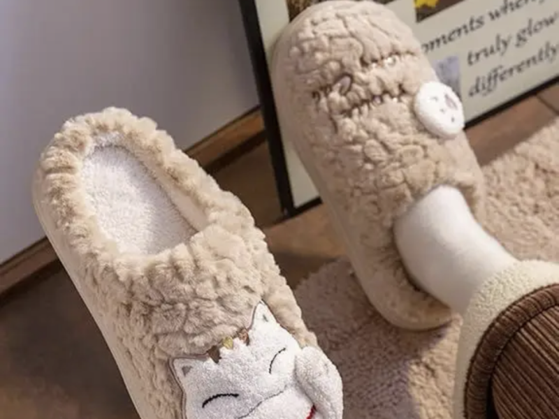 Капці жіночі теплі.Тапочки домашні кімнатні жіночі "Котик". Тапки зимові 36-37 розмір Світло коричневі Код: 2297-6-36