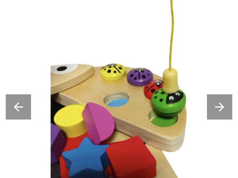Деревянная игрушка Tree Toys Божья коровка сортер, рыбалка (MD 1876)