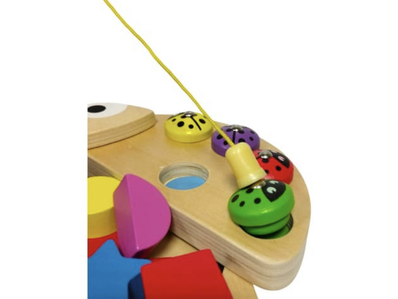 Деревянная игрушка Tree Toys Божья коровка сортер, рыбалка (MD 1876)
