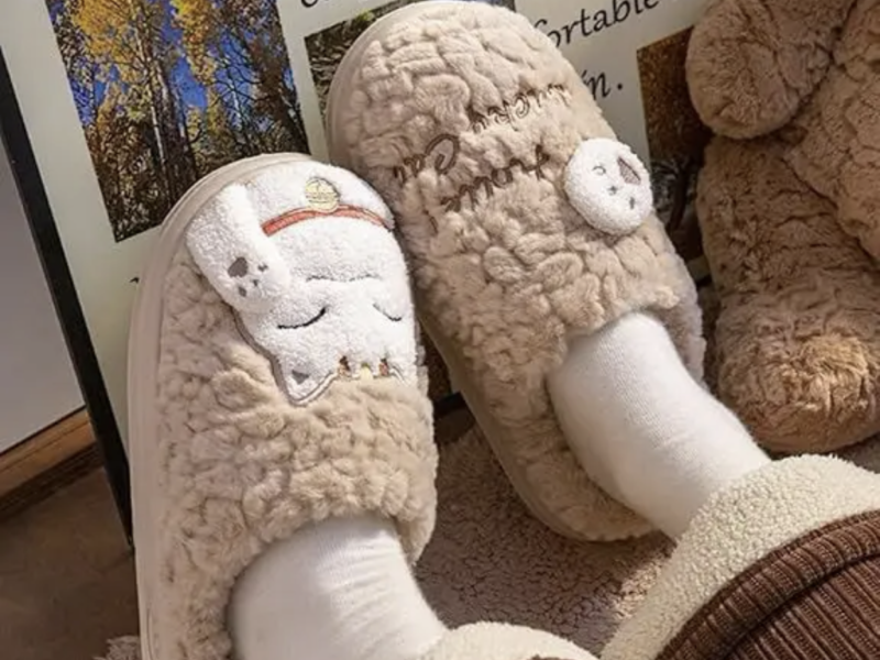 Капці жіночі теплі.Тапочки домашні кімнатні жіночі "Котик". Тапки зимові 36-37 розмір Світло коричневі Код: 2297-6-36