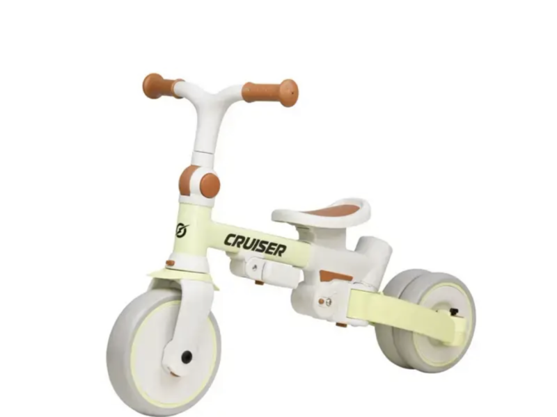 Біговел Tri-cycle Cruiser Milano 001 кремовий 5 в 1 максимальне навантаження 30 кг