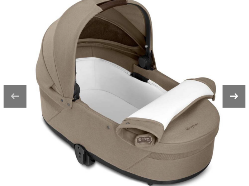 Коляска Cybex Balios S Lux Taupe 2 в 1 Almond Beige