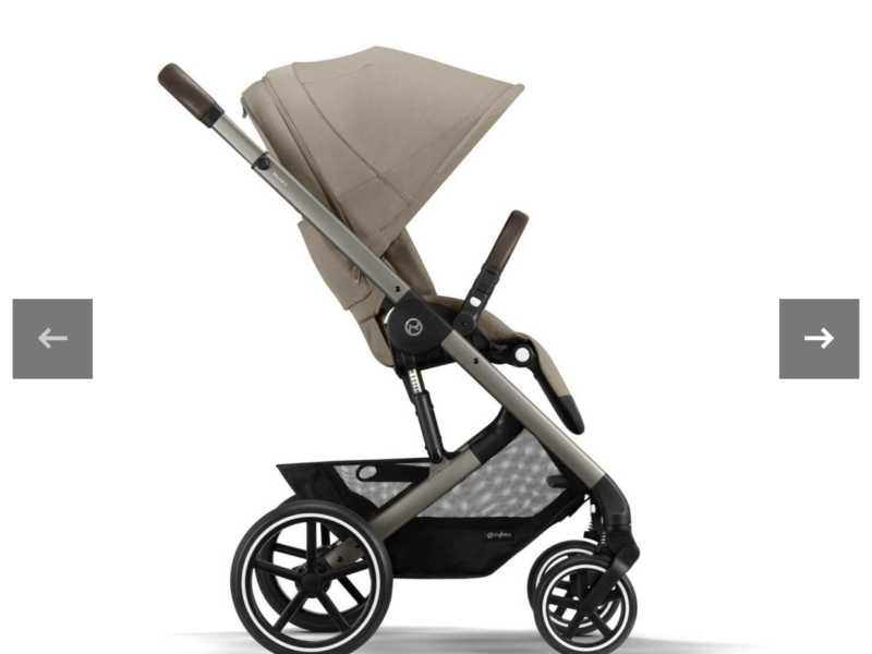 Коляска Cybex Balios S Lux Taupe 2 в 1 Almond Beige