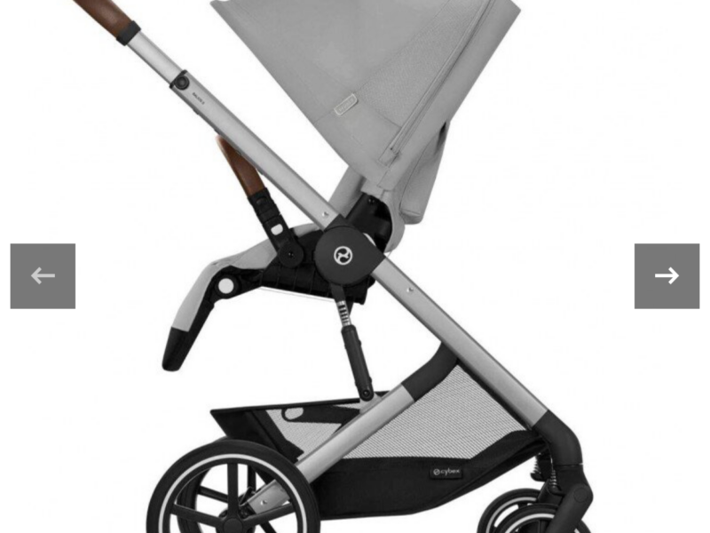 Коляска 2 в 1 Cybex Balios S Lux SLV Stone Grey