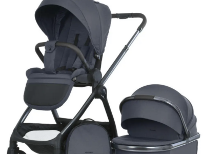Коляска дитяча універсальна 2в1 El Camino ME 1183 RIVIERA Asphalt Gray