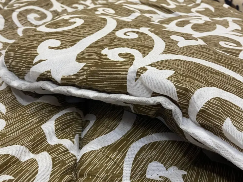 Тепла ковдра двоспальна на овчині зимова 175х210 см Код: Art/002