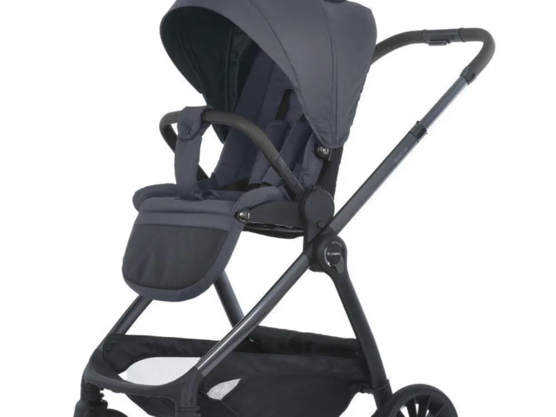 Коляска дитяча універсальна 2в1 El Camino ME 1183 RIVIERA Asphalt Gray
