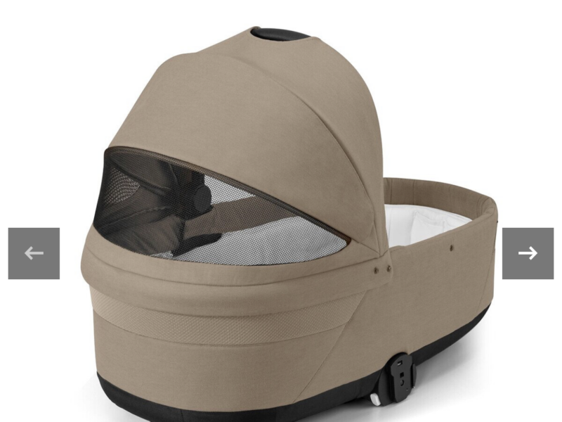 Коляска Cybex Balios S Lux Taupe 2 в 1 Almond Beige