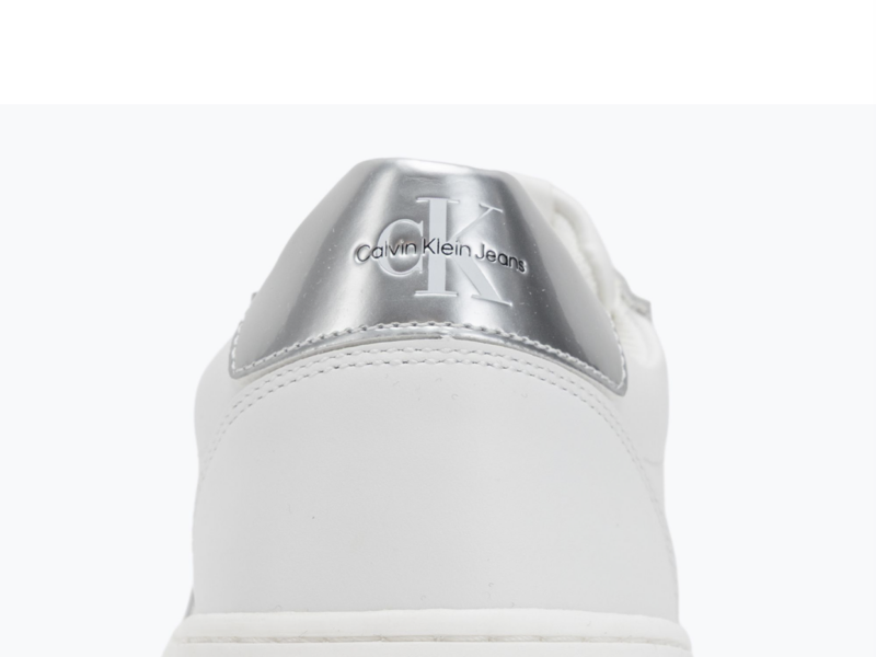 Кросівки жіночі Calvin Klein YW0YW01765 Basket Cupsole Low Mg bright white/silver