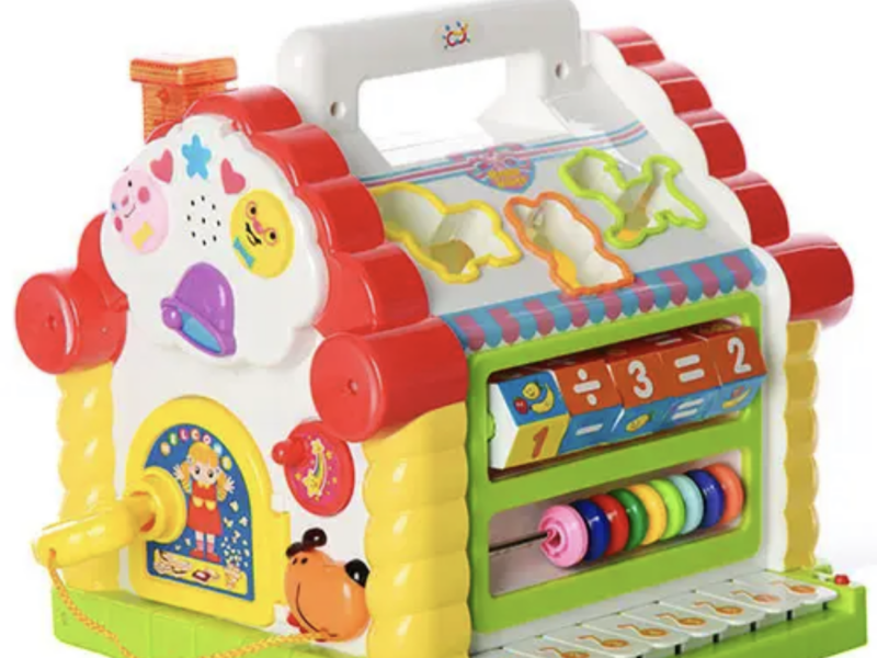 Сортер дитячий інтерактивний Будиночок, 9196 Код: 9196/739