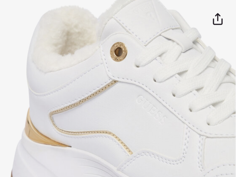 Guess Снікерcи FLFRRE ELE12 Білий