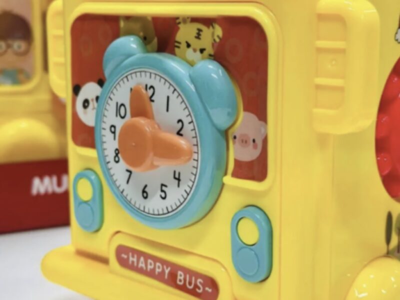 Розвивальна гра сортер для малюків Автобус іграшковий Розвивальні іграшки для найменших