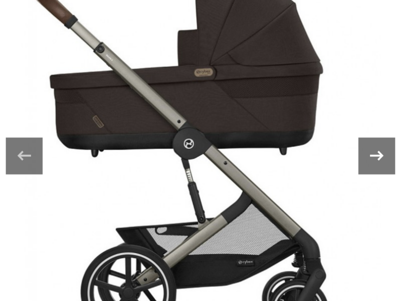 Коляска 2 в 1 Cybex Balios S Lux TPE Chocolate Brown (525000113/525000421)