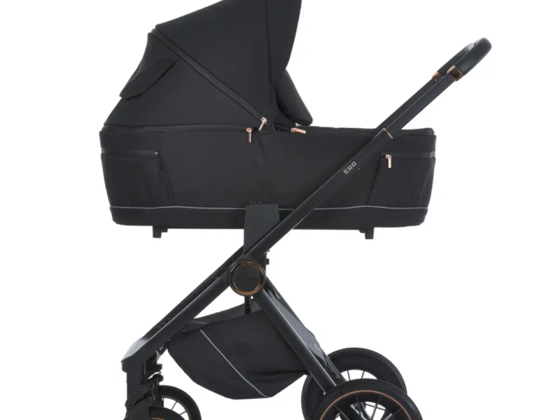 Універсальна дитяча коляска 2в1 El Camino ERA ME 1100/1 Black Ink Чорна