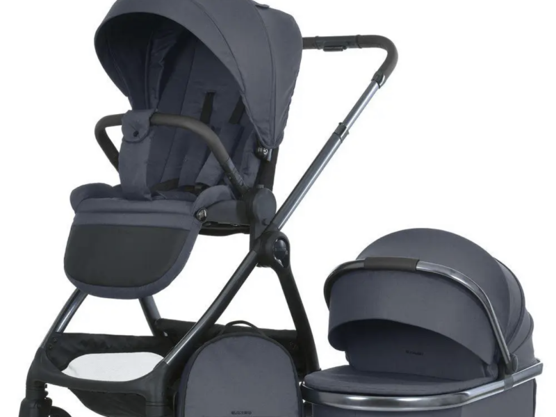 Коляска дитяча універсальна 2в1 El Camino ME 1183 RIVIERA Asphalt Gray