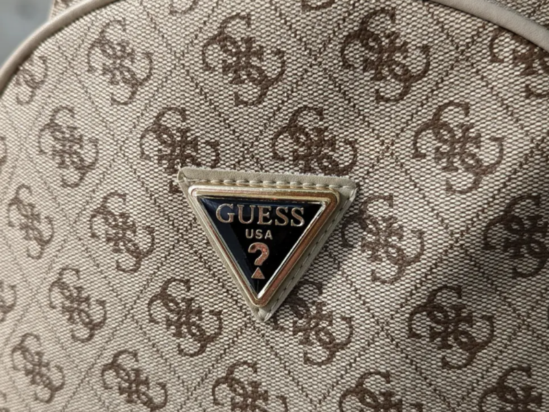Женский бежевый + темный рюкзак Guess Гесс LUX