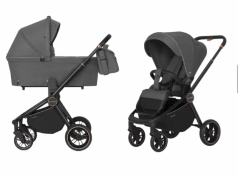 Універсальна дитяча коляска 2в1 від CARRELLO Epica Темно-сірий Код CRL 8510-1