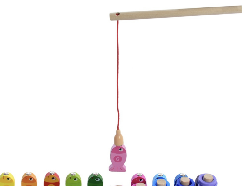 Деревянная развивающая игрушка Океания многофункциональная доска Tree Toys сортер, цифры, рыбалка, фигуры (MD 1926)