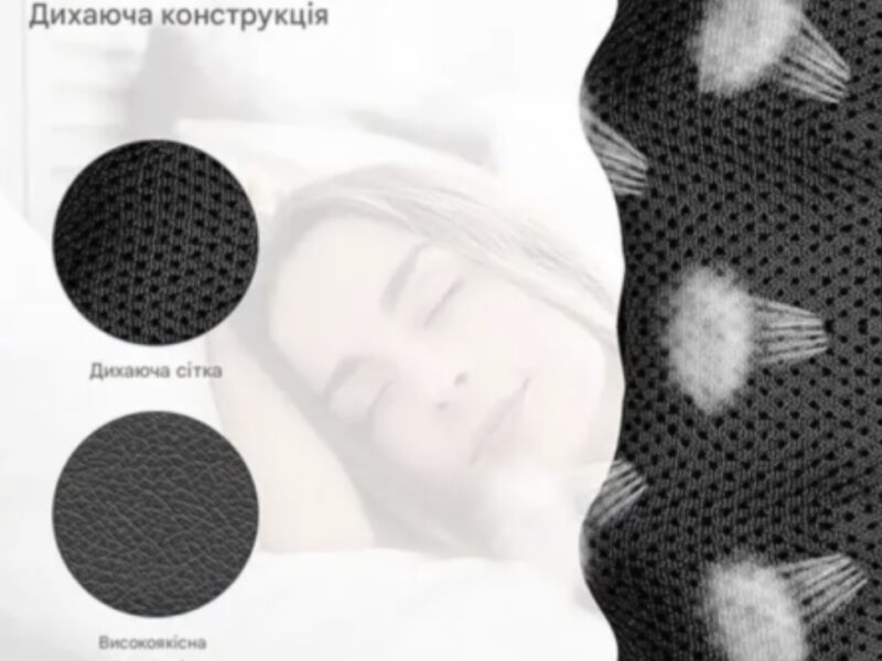 Накидка-масажер iKristin JH-R2 Shiatsu для шиї та спини Black з підігрівом шиац