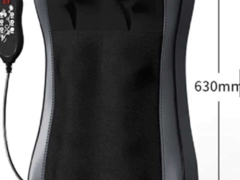 Масажна накидка для спини міні на крісло, масажер для спини, масажер для шиї та спини і плечей