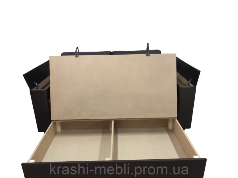 Диван Дукат розкладний ортопедичний двоспальний з нішами для білизни 120×190 см