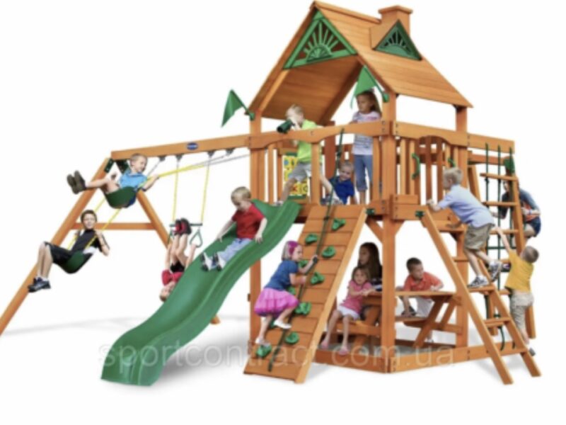 Дитячий ігровий майданчик "premium-8" з рукоходом Код: 3 Е7