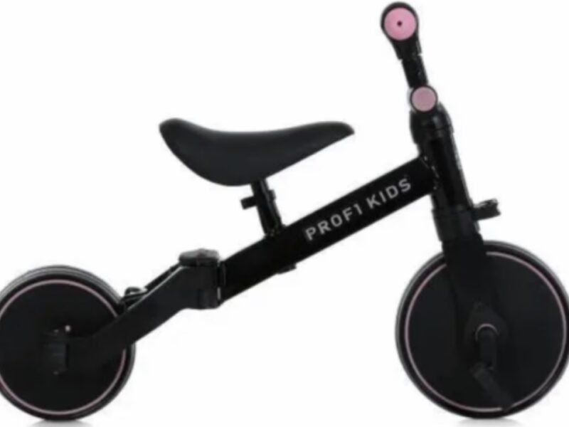 Дитячий велосипед-біговел трансформер 3 в 1 Profi Kids MBB 1008 pink