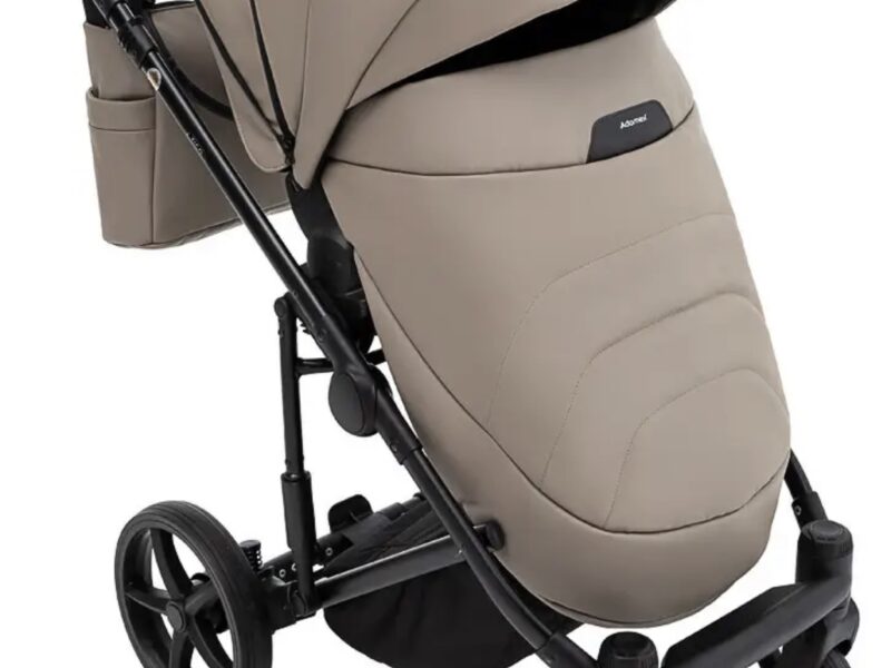 Коляска для дитини універсальна 2в1 Adamex Zico Eco (сумка, кошик, чохол на ніжки) Коричнева