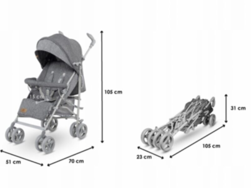 Коляска Lionelo Irma Grey/Dark Grey (LO-IRMA GREY)