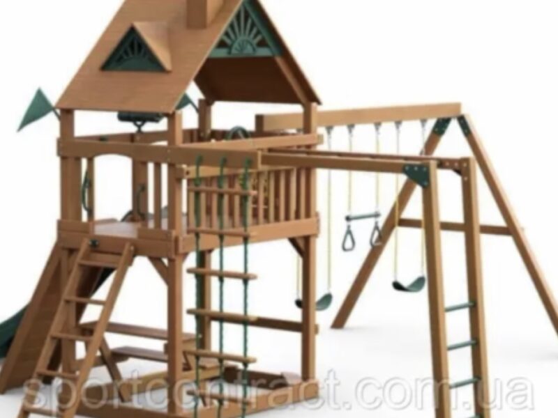 Дитячий ігровий майданчик "premium-8" з рукоходом Код: 3 Е7