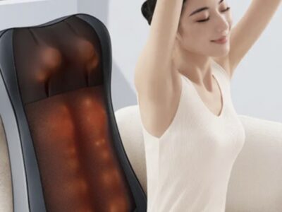 Масажер для спини, міні масажна накидка, масажер для шиї, спини, плечей, попереку