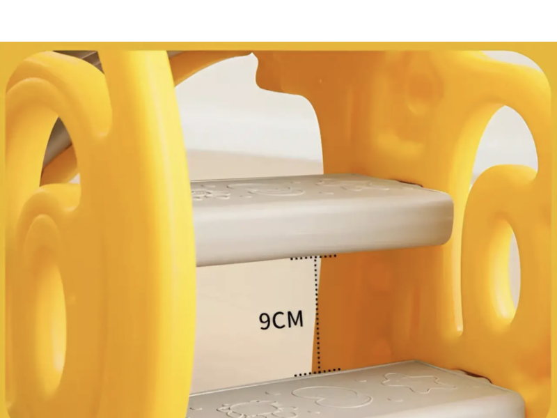 Дитяча гірка 2в1 Terrio “Snail” Жовта 110 см