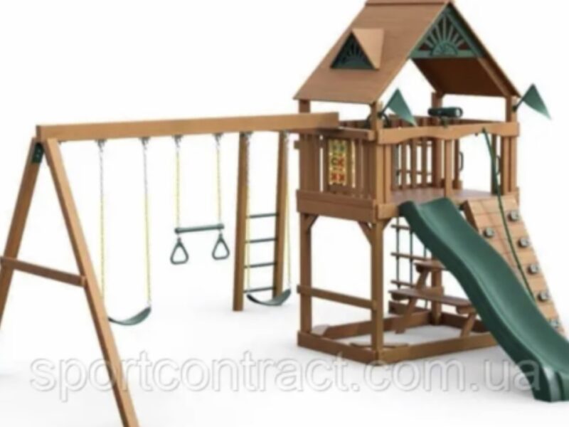 Дитячий ігровий майданчик "premium-8" з рукоходом Код: 3 Е7