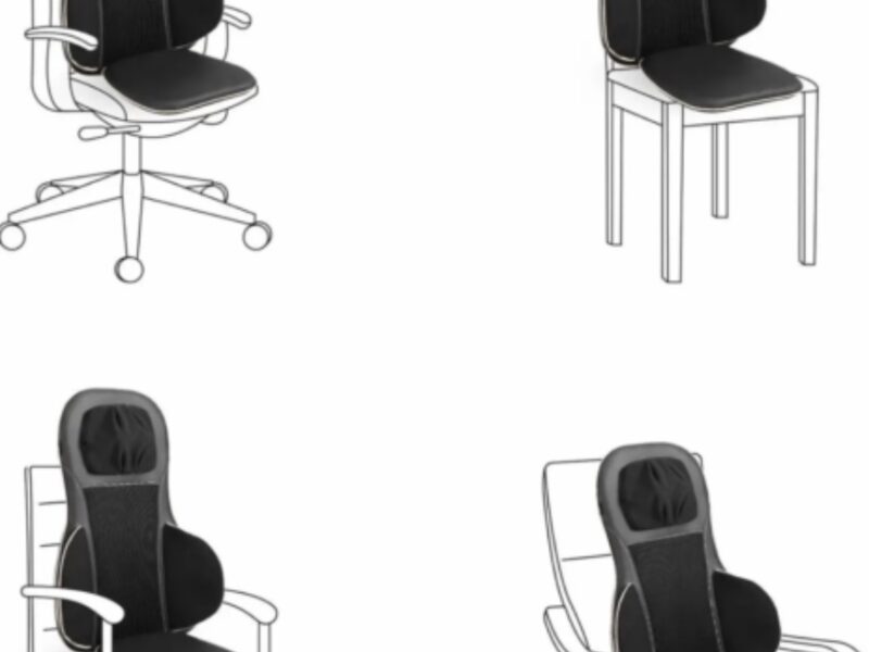 Масажер накидка на крісло: для спини, шиї, сідниць, Масажна накидка плаваючі ролики для спини на сидіння, Масажне крісло Шиацу Medisana MC 825 Код: Medisana MC 825