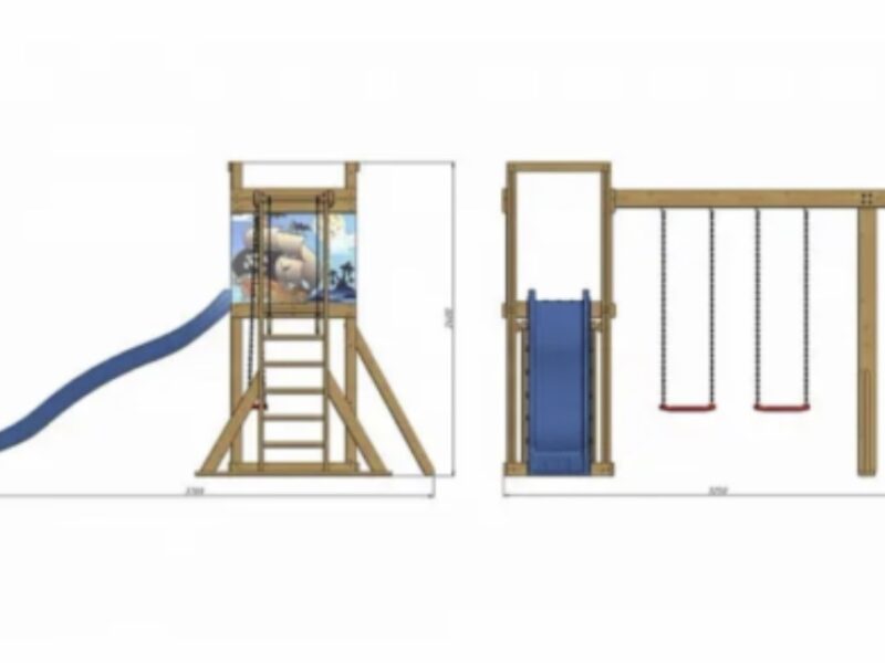 Дитячий майданчик для вулиці SportBaby-15 (ТМ SportBaby)