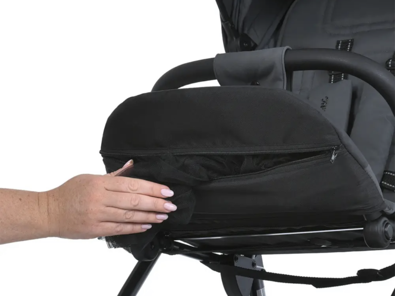 Детская прогулочная коляска-книжка ME 1113-2 FIJI Gray Matt Серая