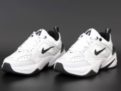Кросівки чоловічі Кросівки Nike М2K Tekno White Black (чорно/білі) 41 EURO SHOES