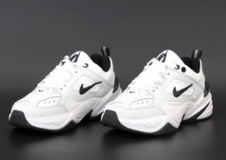 Кросівки чоловічі Кросівки Nike М2K Tekno White Black (чорно/білі) 41 EURO SHOES