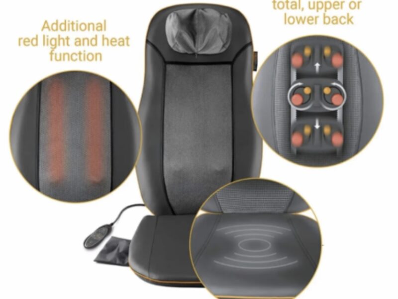 Масажер для спини, шиї, сідниць / Масажна накидка для сидіння / Масажне крісло Шиацу Medisana MCN 88930 Код: Medisana MCN 88930