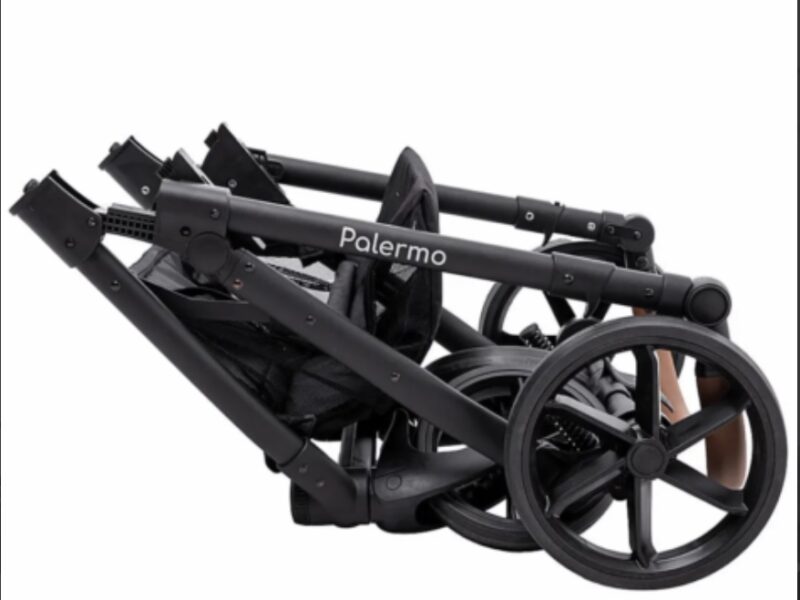 Коляска універсальна 2в1 Bair Palermo (чохол на ніжки, кошик, сумка, підсклянник) Коричнева