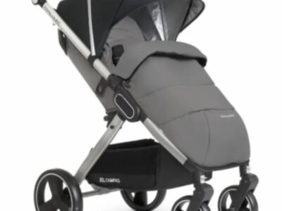 Коляска прогулянкова El Camino Dynamic V2 ME-1053-Onyx темно-сіра pelican