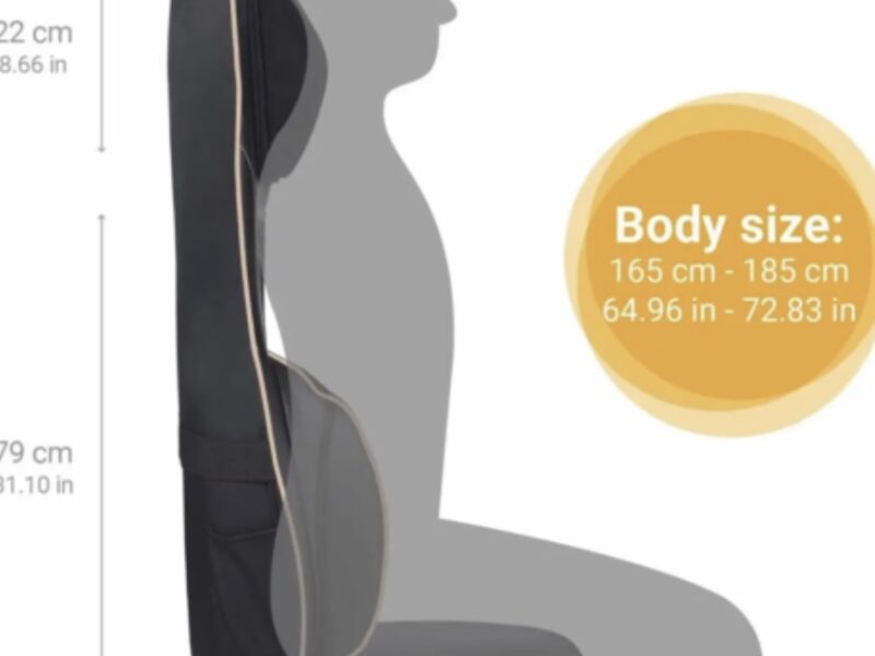 Масажер для спини, шиї, сідниць / Масажна накидка для сидіння / Масажне крісло Шиацу Medisana MC 825 Код: Medisana MC 825