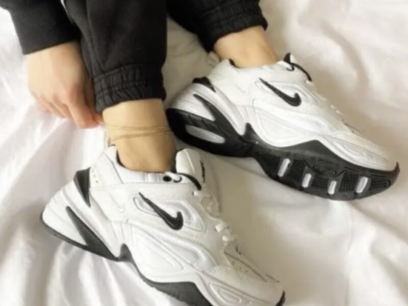 Кросівки білі унісекс Nike М2K Tekno White Black чорнобілі 41EURO SHOES