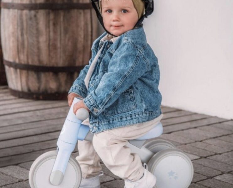 Дитячий біговел каталка MoMi TEDI Grey